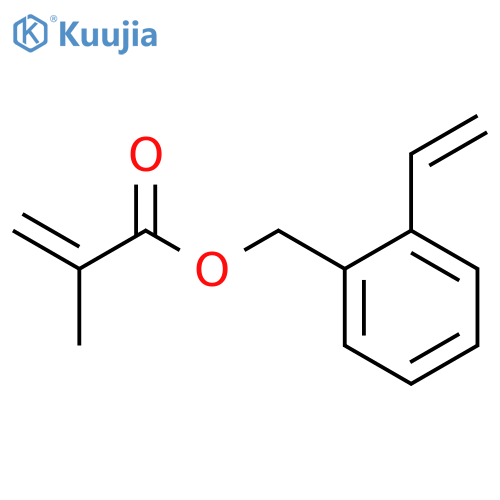 2-PROPENOIC ACID, 2-METHYL-, (ETHENYLPHENYL)METHYL ESTER structure