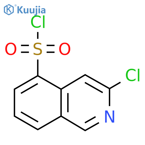 3-Chloroisoquinoline-5-sulfonyl chloride structure
