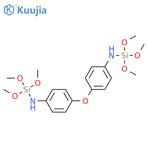 Silanamine, N,N'-(oxydi-4,1-phenylene)bis[1,1,1-trimethoxy- structure
