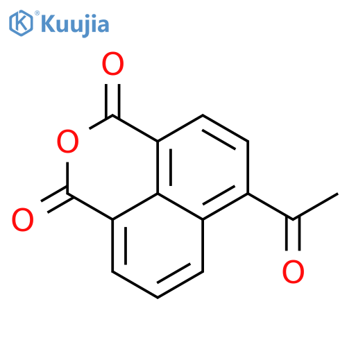 4-ACETYL-1,8-NAPHTHALIC ANHYDRIDE structure