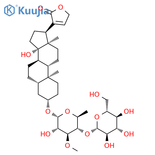 17alpha-Thevebioside structure