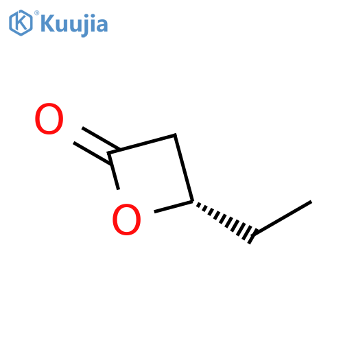 2-Oxetanone, 4-ethyl-, (S)- structure