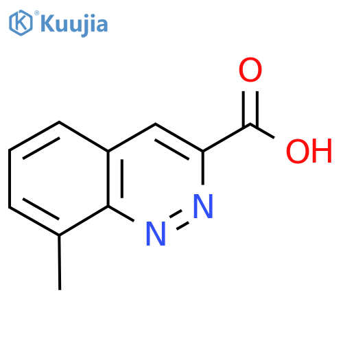 8-Methylcinnoline-3-carboxylic acid structure