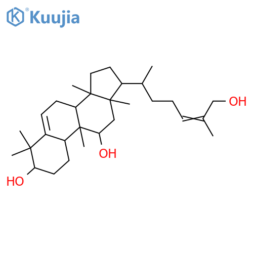 Cucurbita-5,24-diene-3,11,26-triol; (3β,11α,24Z)-form structure