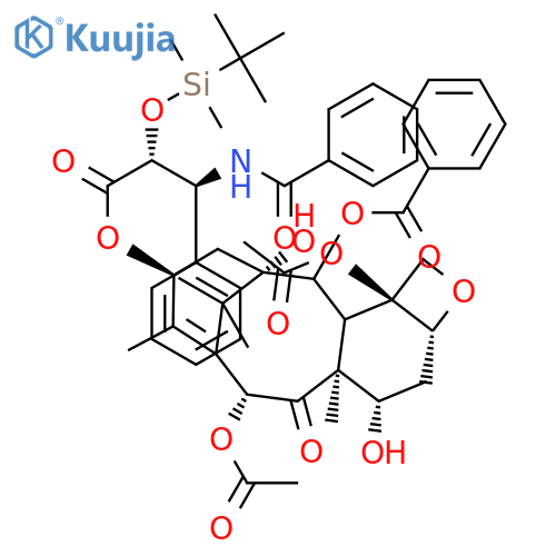2'-O-(tert-Butyldimethylsilyl) Paclitaxel structure