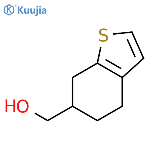 Benzo[b]thiophene-6-methanol, 4,5,6,7-tetrahydro- structure