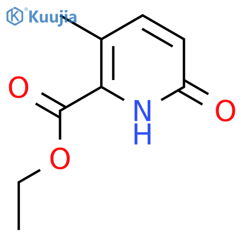 Ethyl 6-hydroxy-3-methylpicolinate structure
