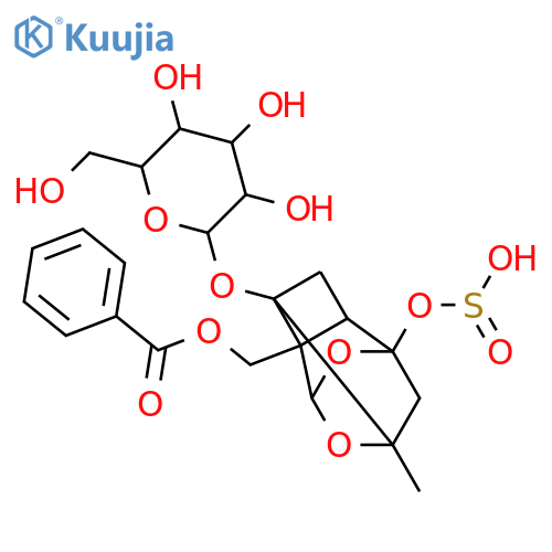 Paeoniflorin sulfite structure