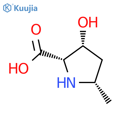 L-Proline,3-hydroxy-5-methyl-, (2a,3a,5a)- (9CI) structure