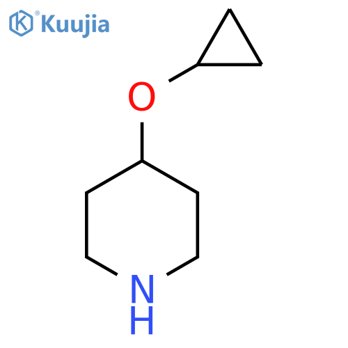 4-Cyclopropoxypiperidine structure