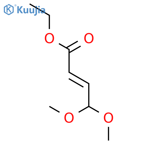 (E)-Ethyl 4,4-dimethoxybut-2-enoate structure