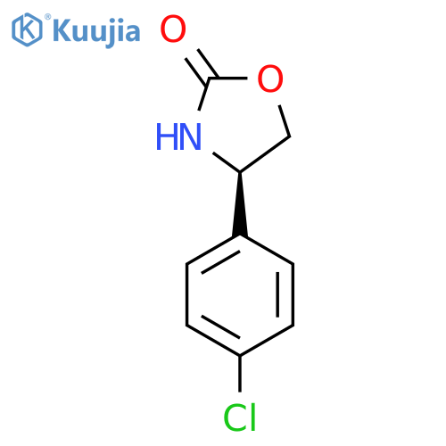 (R)-4-(4-chlorophenyl)oxazolidin-2-one structure