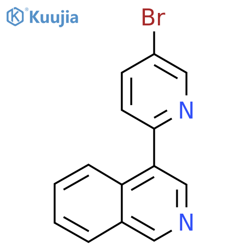 4-(5-Bromo-pyridin-2-yl)-isoquinoline structure
