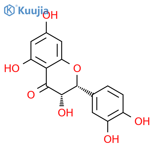 cis-Dihydroquercetin structure