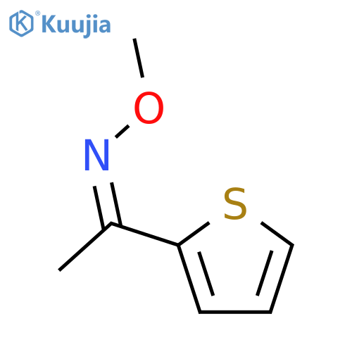 2-Acetylthiophene O-methyloxime structure