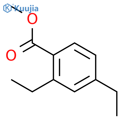 Methyl 2,4-Diethylbenzoate structure