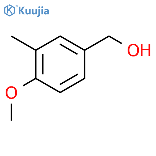 4-METHOXY-3-METHYLBENZYL ALCOHOL structure