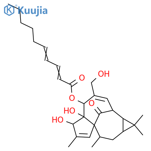 5-O-(2'E,4'E-Decadienoyl)ingenol structure