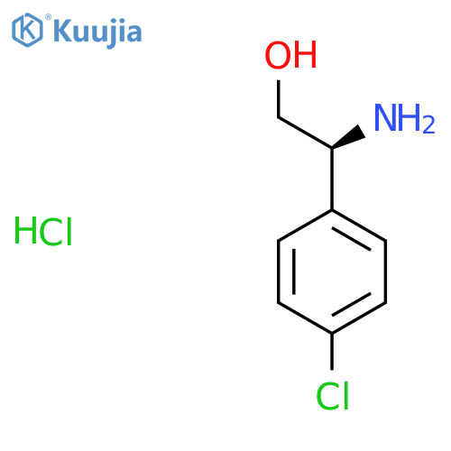 (2S)-2-amino-2-(4-chlorophenyl)ethanol;hydrochloride structure
