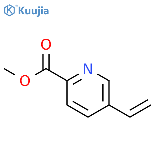 Methyl 5-ethenylpyridine-2-carboxylate structure