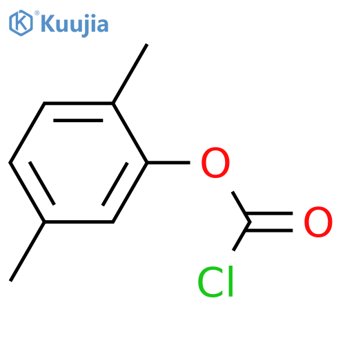 2,5-dimethylphenyl chloroformate structure