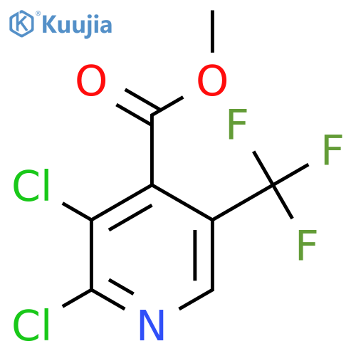 Methyl 2,3-dichloro-5-(trifluoromethyl)-isonicotinate structure