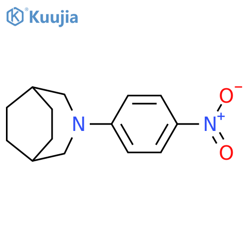 3-Azabicyclo[3.2.2]nonane, 3-(4-nitrophenyl)- structure