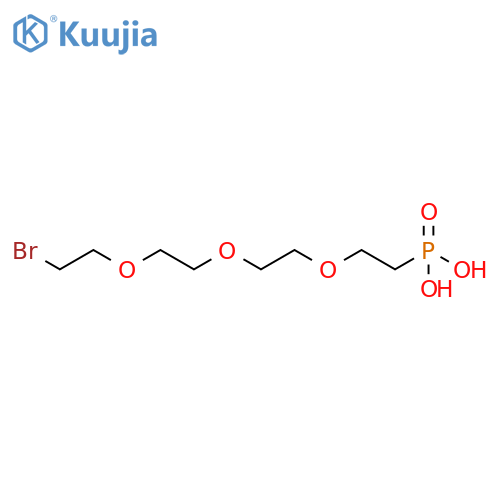 Bromo-PEG3-phosphonic acid structure