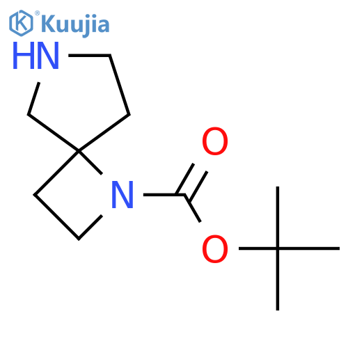 tert-Butyl 1,6-diazaspiro[3.4]octane-1-carboxylate structure