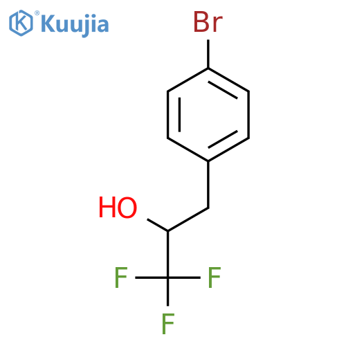 3-(4-Bromophenyl)-1,1,1-trifluoro-2-propanol structure