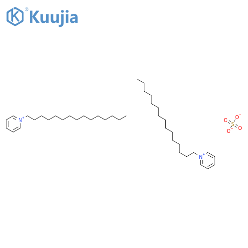 Pyridinium, 1-pentadecyl-, sulfate (2:1) structure