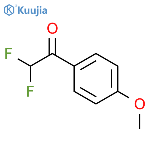 2,2-difluoro-1-(4-methoxyphenyl)ethan-1-one structure