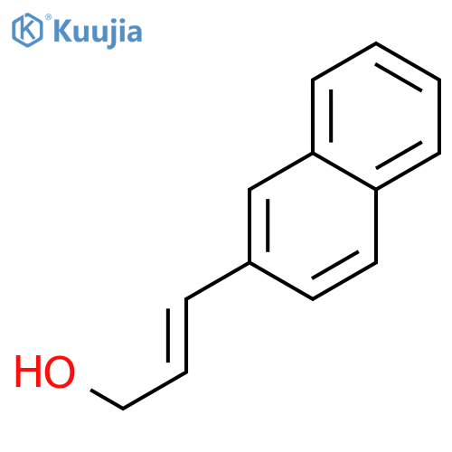 3-(naphthalen-2-yl)prop-2-en-1-ol structure