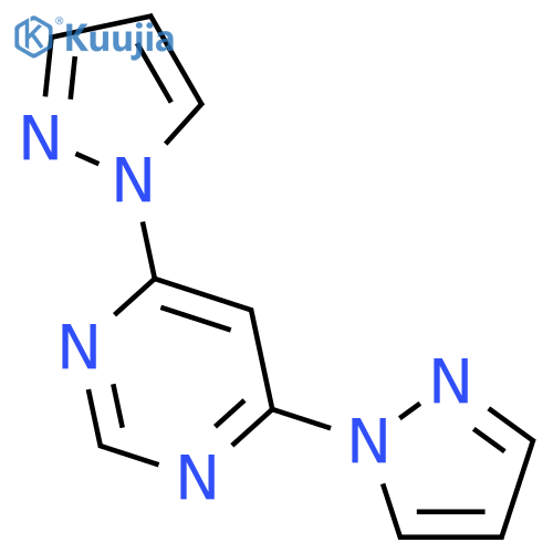 Pyrimidine,4,6-di-1H-pyrazol-1-yl- structure