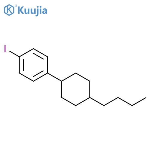 1-(Trans-4-N-Butylcyclohexyl)-4-Iodobenzene structure