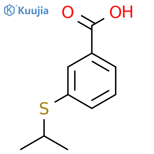 3-(Isopropylthio)benzoic acid structure