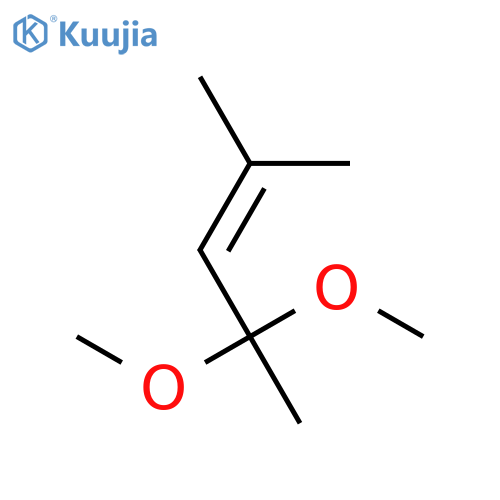 2-Pentene, 4,4-dimethoxy-2-methyl- structure