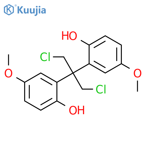 Phenol, 2,2'-[2-chloro-1-(chloromethyl)ethylidene]bis[4-methoxy- structure