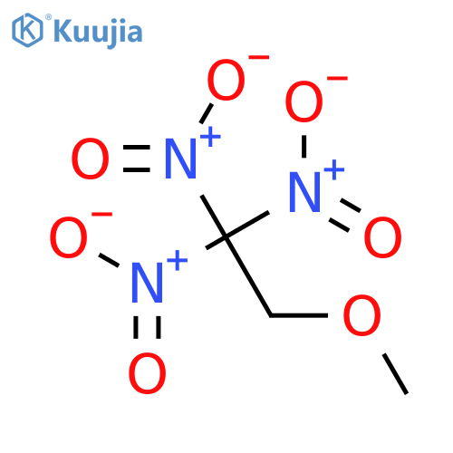 Ethane, 2-methoxy-1,1,1-trinitro- structure