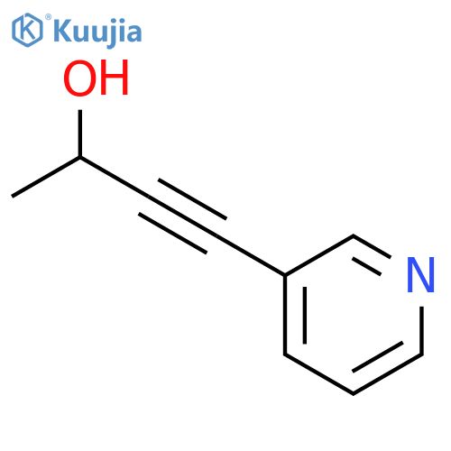 3-Butyn-2-ol,4-(3-pyridinyl)- structure