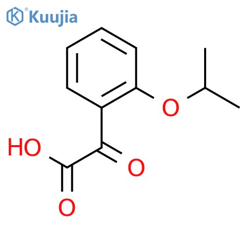 2-oxo-2-2-(propan-2-yloxy)phenylacetic acid structure