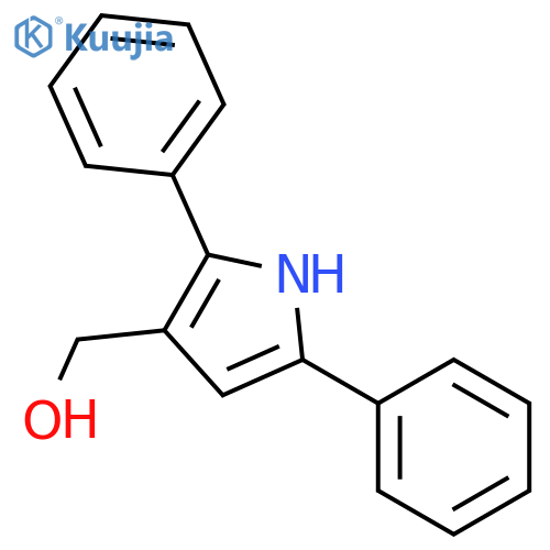 1H-Pyrrole-3-methanol, 2,5-diphenyl- structure