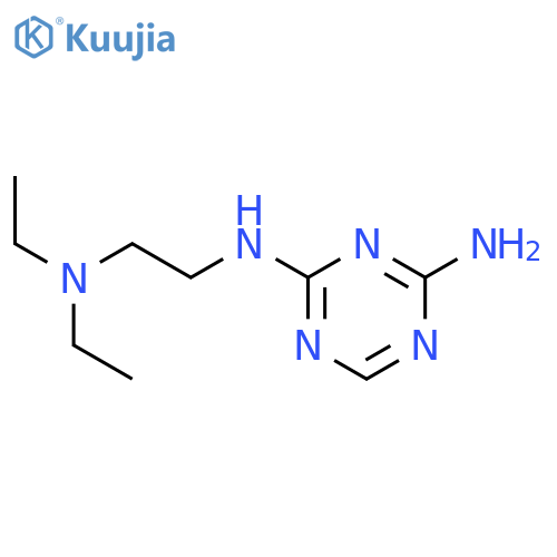 1,3,5-Triazine-2,4-diamine,N2-[2-(diethylamino)ethyl]- structure