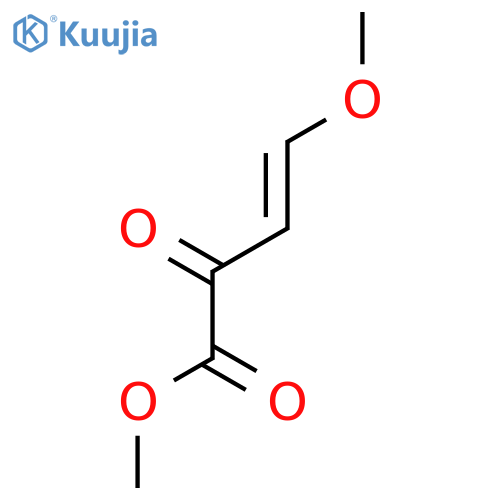3-Butenoic acid, 4-methoxy-2-oxo-, methyl ester, (3E)- structure
