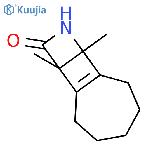 9-Azatricyclo[5.4.0.08,11]undec-1(7)-en-10-one, 8,11-dimethyl- structure