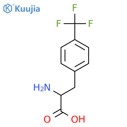 4-(Trifluoromethyl)-L-phenylalanine structure