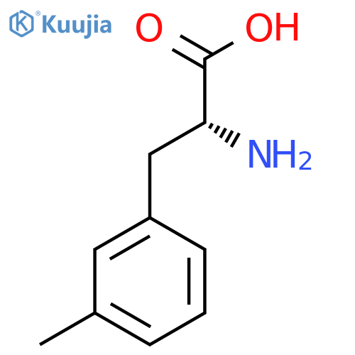 (R)-2-Amino-3-(m-tolyl)propanoic acid structure