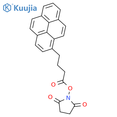 2,5-Dioxopyrrolidin-1-YL 4-(pyren-1-YL)butanoate structure