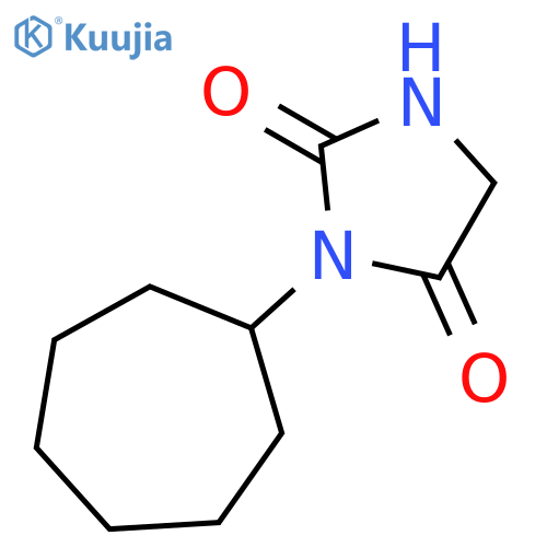 3-cycloheptyl-2,4-Imidazolidinedione structure