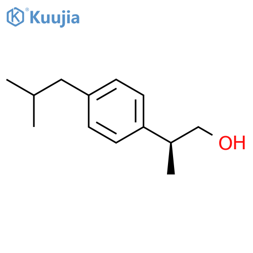 Benzeneethanol, β-methyl-4-(2-methylpropyl)-, (βS)- structure
